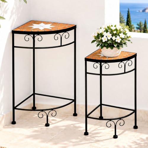 DanDiBo Mosaic plant stand 12013 · 41 / 52 cm
