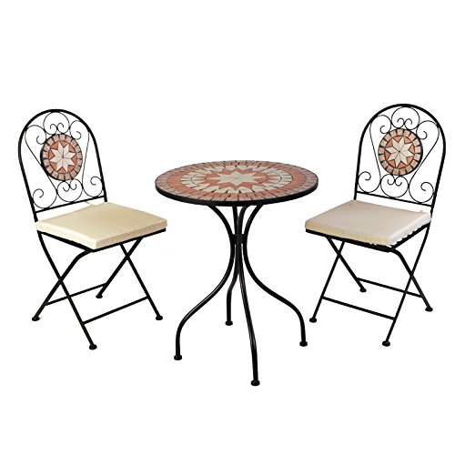 LINDER Mosaic bistro set