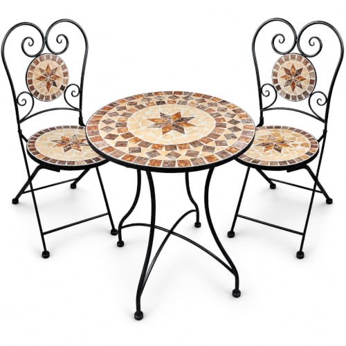 dszapaci Mosaic bistro set 3