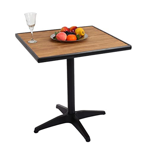 Mendler Tavolo bistrot in alluminio HWC-J95