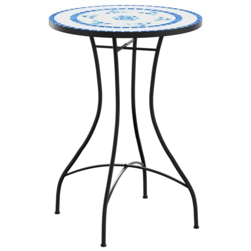 vidaXL Mosaic table Ø 50 × 70 cm